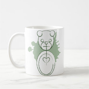 panda splatz. coffee mug