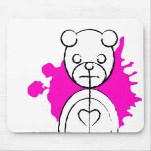 panda splatz. mouse pad