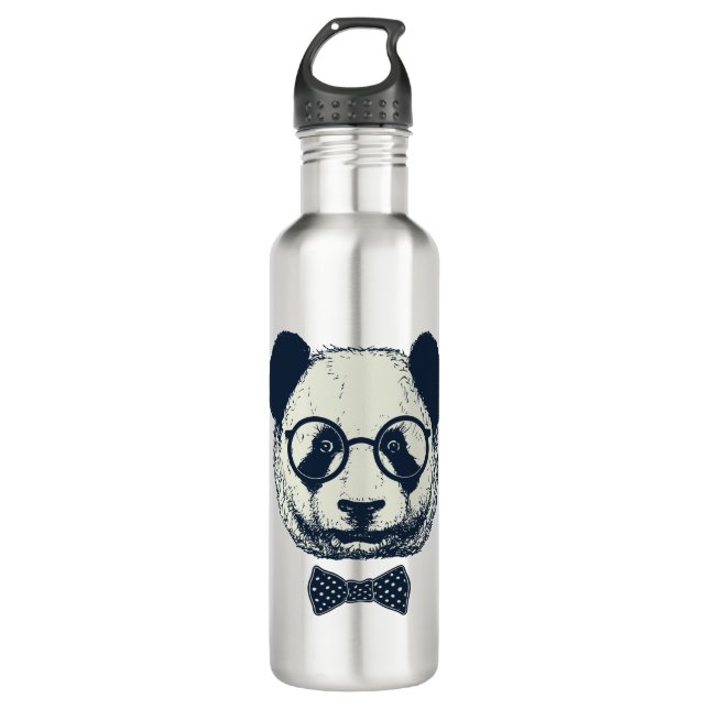 Panda Stripes 710 Ml Water Bottle (Front)