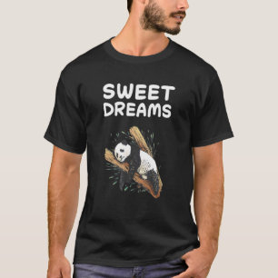 Panda Sweet Dreams Nap Sleeping Sleep Nap Pajama N T-Shirt