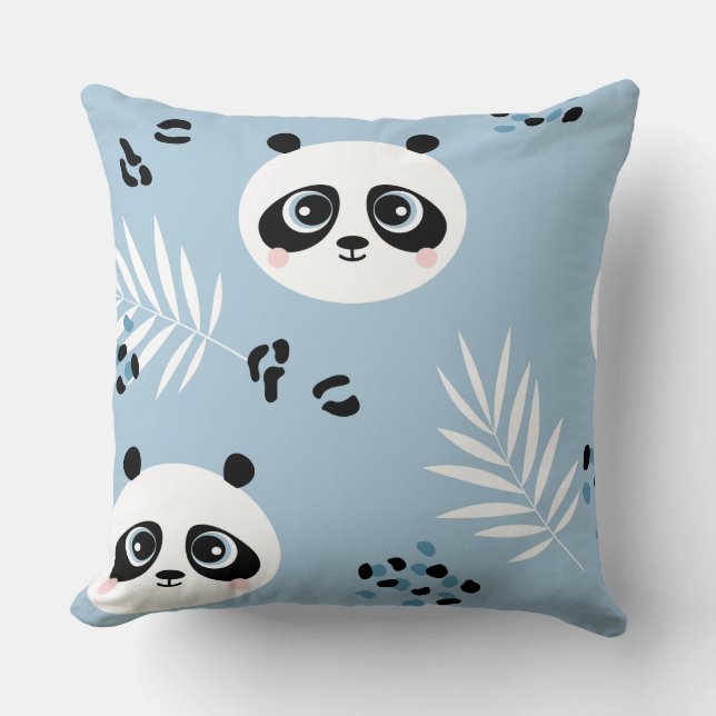 panda Throw pillow (Front)