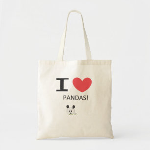 Panda Tote Bag