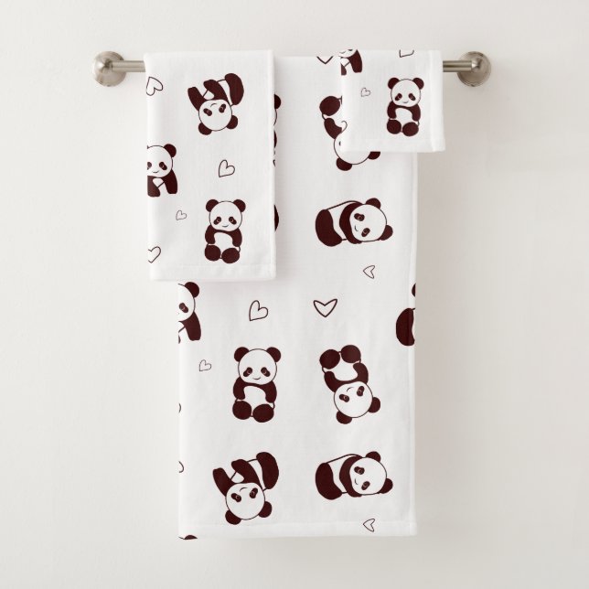 Panda Towel (Insitu)