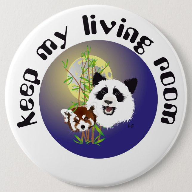 Panda Treffen Buttons (Front)