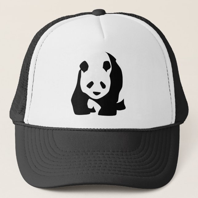 Panda Trucker Hat (Front)