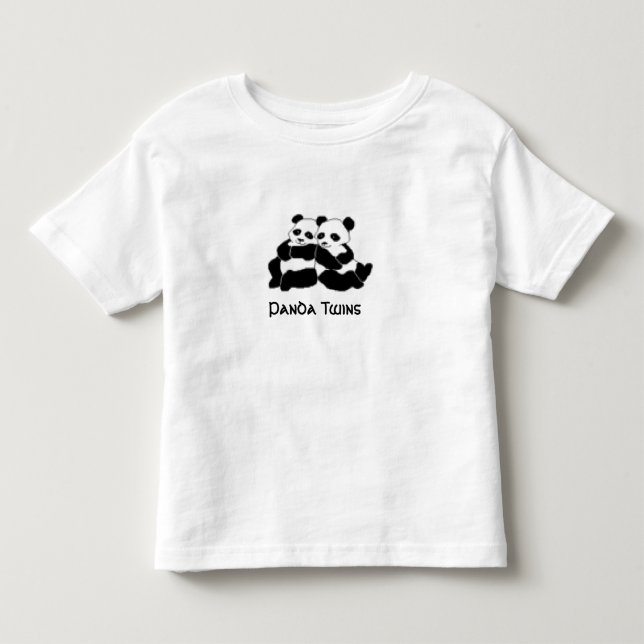 Panda Twins T-Shirt (Front)