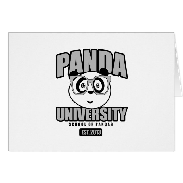 Panda University - Grey (Front Horizontal)