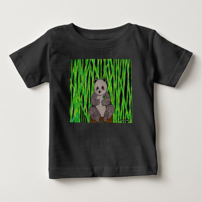Panda (vivid) - Baby T-Shirt (Front)