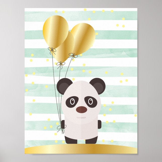 Panda Wall Art (Front)