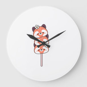 Panda Wall Clock – Adorable Design and Decoration