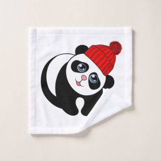 panda wash towel