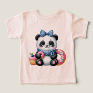 Panda Whit Ribbon