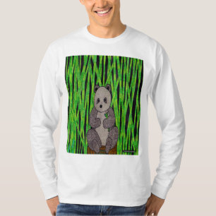 Panda (white) - Men's Long Sleeve Shirt