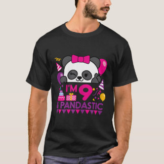 Panda With Balloon 9 Py T-Shirt