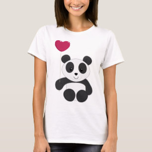 Panda with balloon T-Shirt