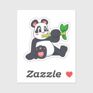 Panda with Bamboo