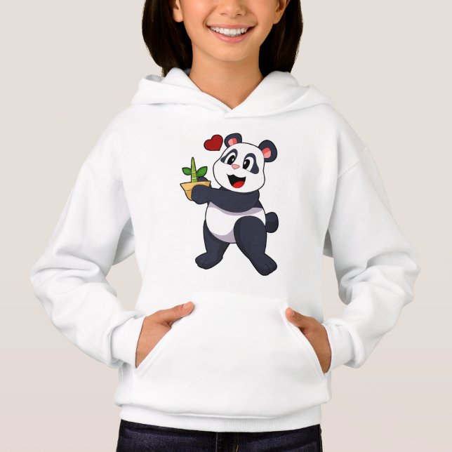Panda with Bamboo Flower (Front)