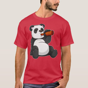 Panda with Bottle of Beer T-Shirt