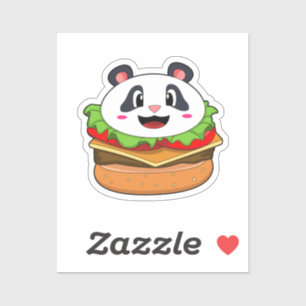 Panda with Burger