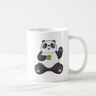 Panda with Coffee mug