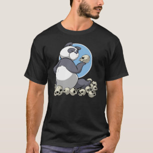 Panda with Skulls T-shirt