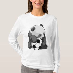 Panda with Soccer ball T-Shirt