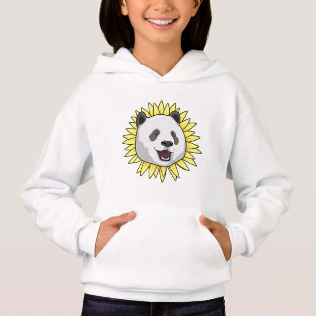 Panda with Sunflower (Front)