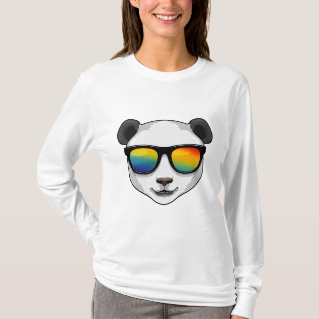 Panda with Sunglasses T-Shirt (Front)