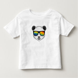 Panda with Sunglasses Toddler T-Shirt