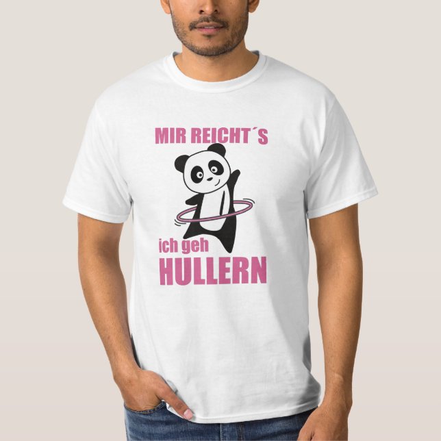Pandas Die Hullern Sport Cute Animals Bears Bear T-Shirt (Front)