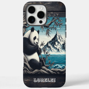 Panda's Forest Haven: Bamboo Feast iPhone 16 Pro Max Case