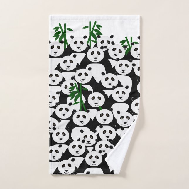 Pandas Hand Towel (Hand Towel)