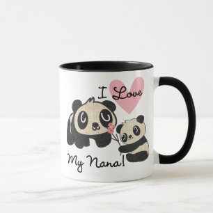 Pandas I Love My Nana Mug