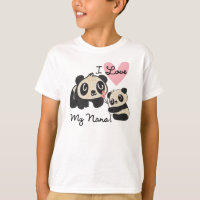 Pandas I Love My Nana