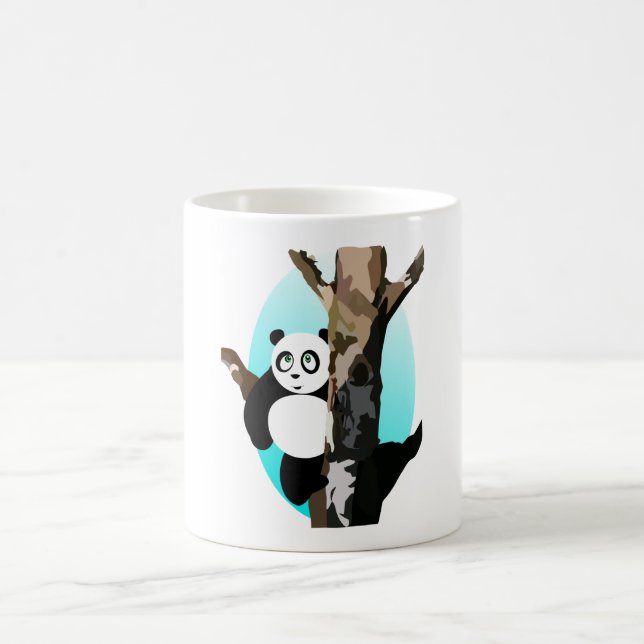 Pandas In A Tree Coffee Mug (Center)