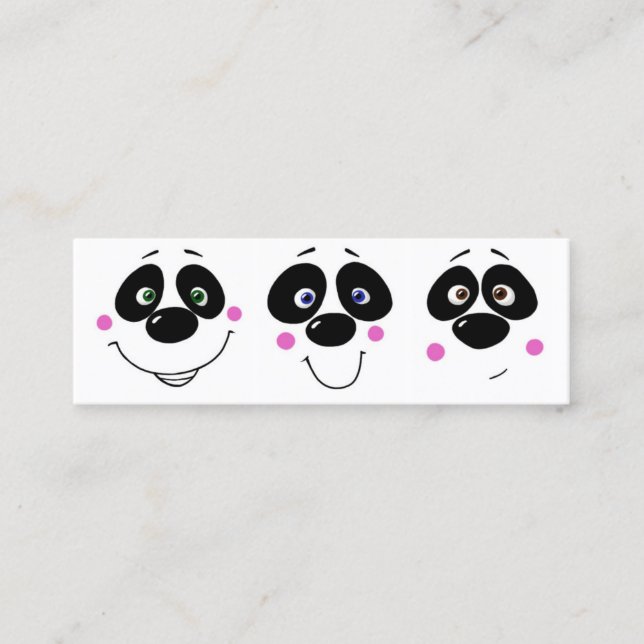 Pandas Kindness Cards (Front)