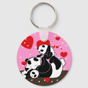 pandas "panda bears" "panda bear baby" "kawaii pan key ring