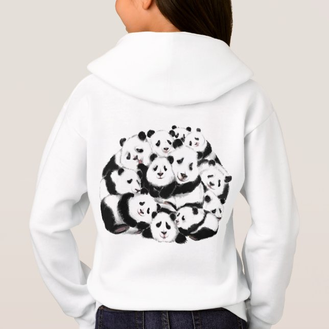 Pandas - Pandas-emic - Big Hugs - Painting - Fun (Back)