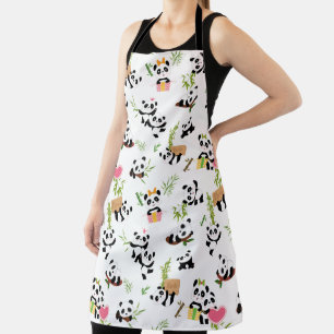 Panda's Pattern Apron