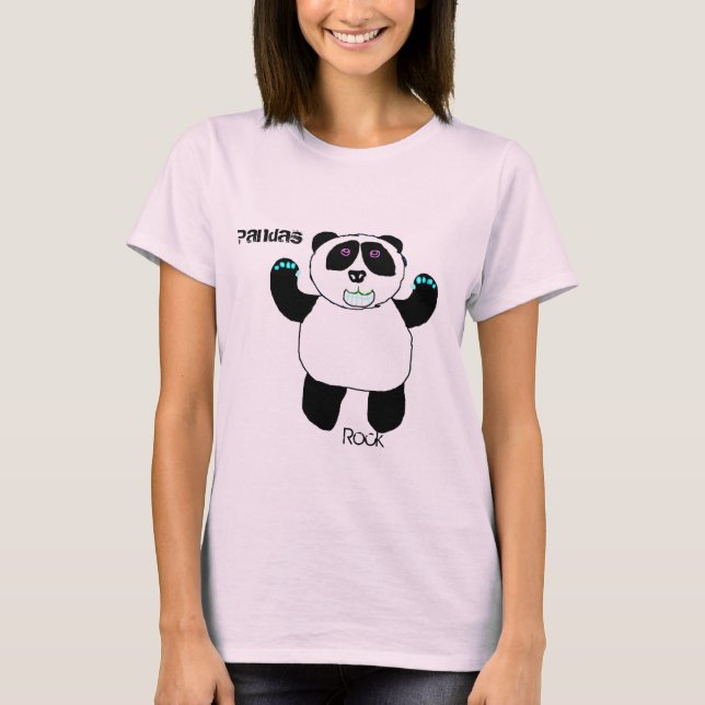 PANDAS ROCK TSHIRT (Front)