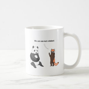 Pandas: So Not Related Mug