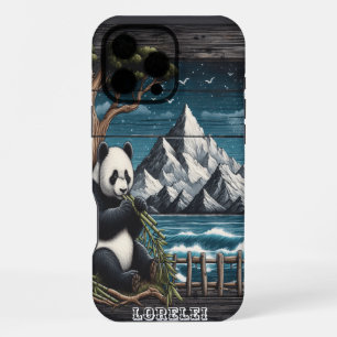 Panda's Treetop Hideaway: Bamboo Indulgence iPhone 16 Pro Max Case