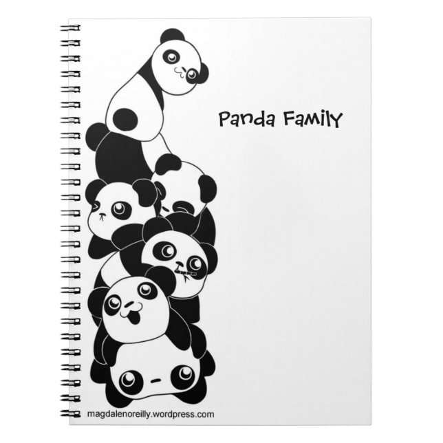 Pandastic Panda Notebook (Front)
