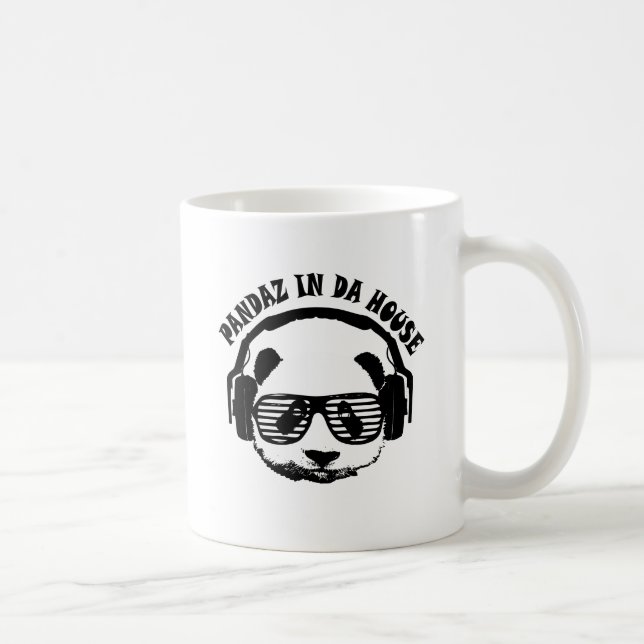 Pandaz In Da House Coffee Mug (Right)