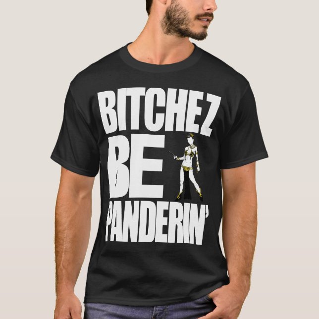 Panderin' Shirt - Dark (Front)