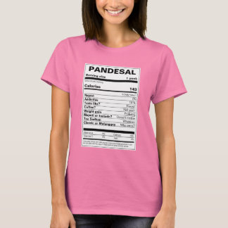 Pandesal Nutrition Facts T-Shirt