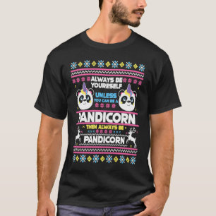 Pandicorn Panda & Unicorn Cute Pandacorn T-Shirt
