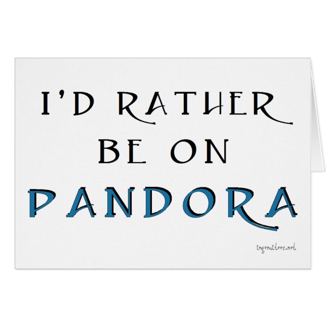 Pandora (Front Horizontal)
