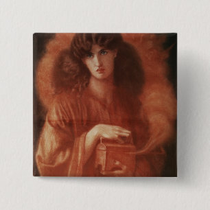 Pandora, 1869 15 cm square badge