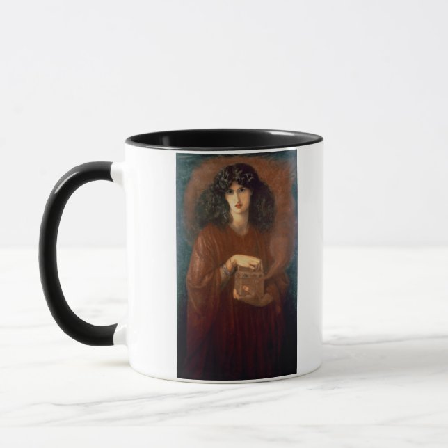 Pandora, 1871 (oil on canvas) mug (Left)